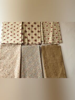Quilting Sewing Material Lot Moda Fabrics #14544 Windham #26597 Holiday Colors